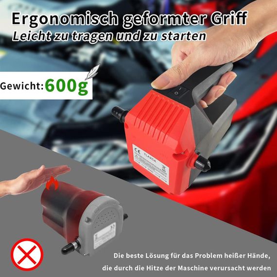 Насос портативний оливний для заміни оливи, Nartov Oil Extraction Pump 12 V 80 W, | Зображення 1