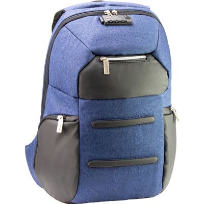 Рюкзак школьный Optima 18.5" USB Anti-Theft унисекс 0.7 кг 16-25 л (O96917-02) - Топ Продаж!