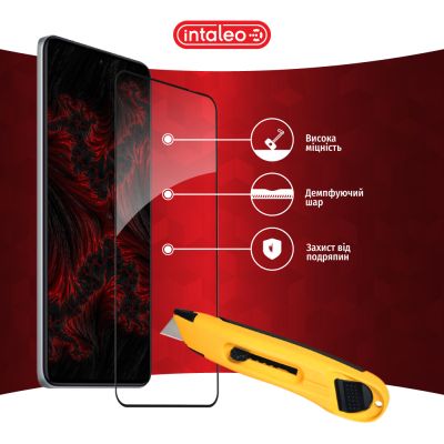 Стекло защитное Intaleo Full Glue Xiaomi Poco F5 Pro Black (1283126589928) | Зображення 4