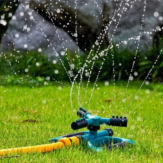 Поливалка для огорода с вращением 3/4" - 1" , ороситель для полива для полива газона | Зображення 3