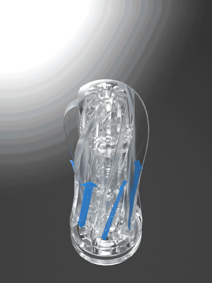 Мастурбатор чашка Galaku TRAIL II Babydoll Універсальний. Чорний 988-6 | Зображення 5