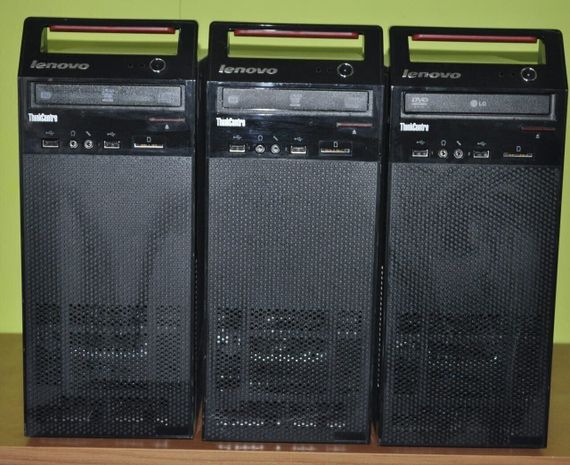 Комп'ютер Lenovo ThinkCentre E73 Tower / Intel Core i5-4460S (4 ядра по 2.9 - 3.4 GHz) / 8 GB DDR3 / 120 GB SSD / Intel HD Graphics 4600 / DVD-ROM / Windows 11 Pro б/в + Подарунок  USB-накопичувач 32 ГБ | Зображення 5