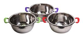 Друшляк Kamille Wiltze Ø22см з силіконовими ручками