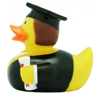 Іграшка для ванної Funny Ducks Выпускник утка (L1887) | Зображення 3