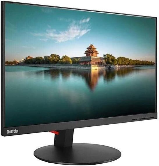 Монитор Lenovo ThinkVision P24h-10 / 24" (2560x1440) IPS / 2x HDMI, 2x DisplayPort, 1x USB Tipe-C, 4x USB 3.0, 1x Audio / VESA 100x100 / Pivot б/у | Зображення 3