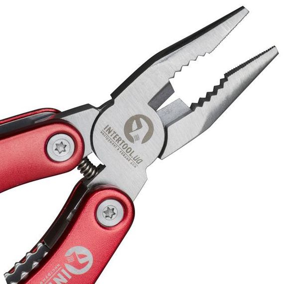 Мультиінструмент 160 мм, 12 в 1, з чохлом INTERTOOL HT-0541 | Зображення 5