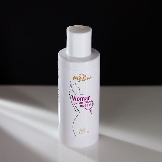 Інтимний гель-лубрикант для жінок - MyLove Woman Serum Libido Med Gel, 150 мл | Зображення 3