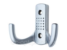 Крючок DW 341 G6 Хром Матовый (Алюнимий) ДС СтандартЛайн