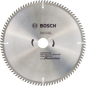 Диск Bosch пиляльний Eco for Aluminium 254x3x30-96T (2.608.644.395)