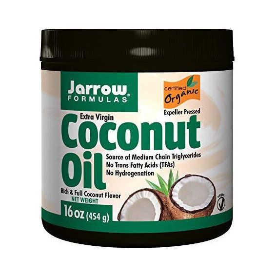 Кокосовое масло Jarrow Formulas Organic Extra Virgin Coconut Oil 16 oz 454 g