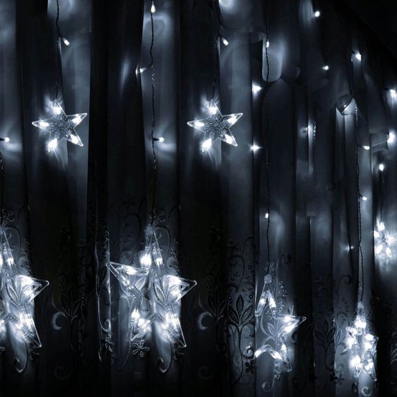 Гірлянда бахрома вулична (зовнішня) Springos 2 м 92 LED CL4009 Cold White | Зображення 3