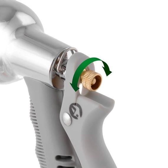 Пістолет-розпилювач для поливу, 8 функцій, адаптер 1/2", 3/4", конектори на шланг 1/2" INTERTOOL GE-0005 | Зображення 3