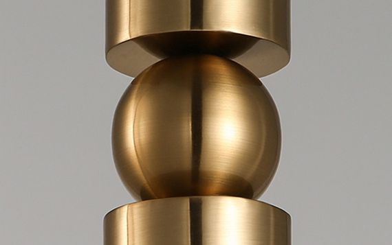 Люстра підвісна на 1 лампочку 26890 Латунь 40-180х10х10 см. | Зображення 5