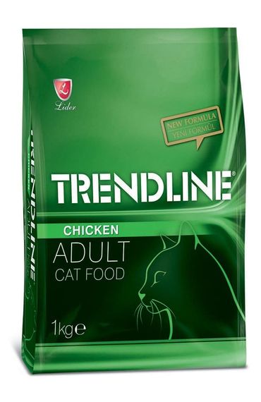 Корм Trendline Cat Chicken сухий з куркою для дорослих котів 1 кг