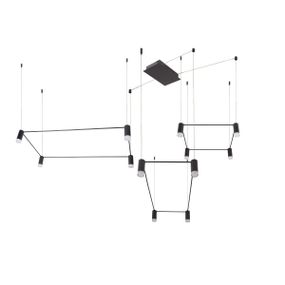 Люстра лофт подвесная LED 60W WW BK (BL-838S/3)