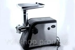 М'ясорубка DOMOTEC MS 2020 + соковитискач, Електром'ясорубка 2600W, Потужна м'ясорубка з насадками