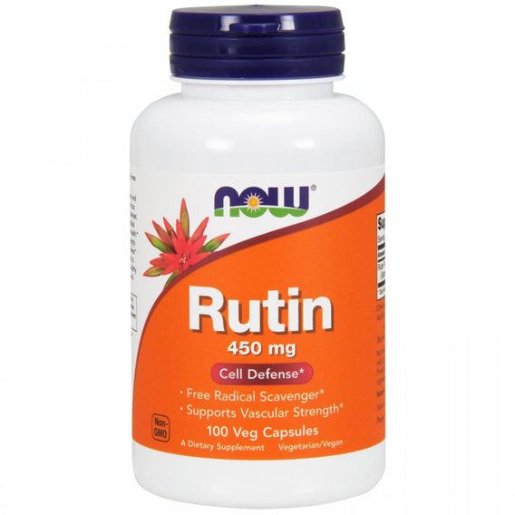 Рутин NOW Foods Rutin 450 mg 100 Veg Caps