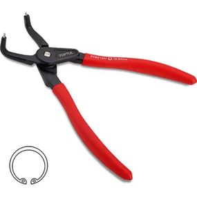 Автомобильный съемник Toptul для снятия стопорных колец 9&quot; (сжим загнутые концы) (DCBC1309)