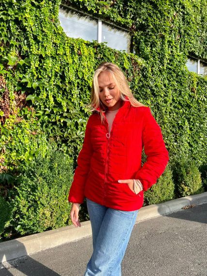 Куртка, арт. 209, колір червоний