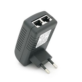 POE инжектор 12V 2A (24Вт) с портами Ethernet 10/100Мбит/с
