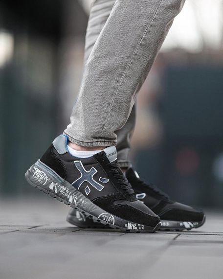 Чоловічі кросівки PREMIATA Mick Black Blue | Зображення 8