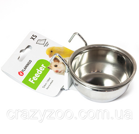 Кормушка Flamingo Feeder With Hook для грызунов и птиц 150 мл