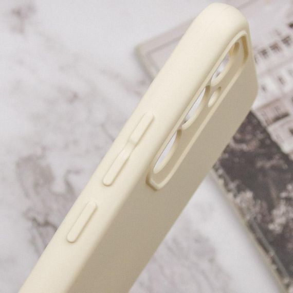 Чохол TPU GETMAN Liquid Silk Full Camera для Samsung Galaxy S24+ Пісочний / Sand | Зображення 5