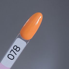 Гель-лак Toki-Toki № 078 морковный 5мл