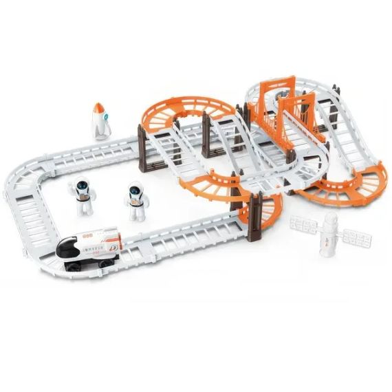 Конструктор космический трек Outer Space Track со звуковыми эффектами и светом | Зображення 1