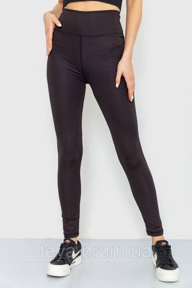 Лосини жіночі колір чорний розмір M FA_006236