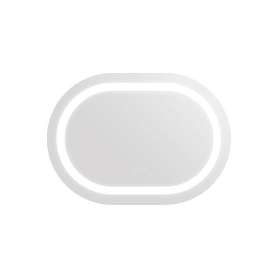 Зеркало Qtap Gemini 600х800 с LED-подсветкой Touch, с антизапотеванием, с диммером, рег. темп цвета (3000-6500K) | Зображення 3