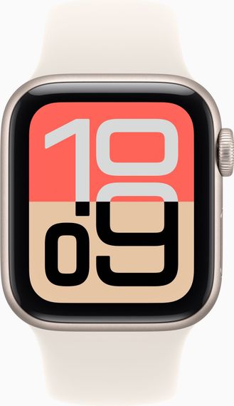 Смарт-годинник Apple Watch SE 3 GPS 40mm Starlight Alu. Case w. Starlight S. Band - M/L (MEH54)