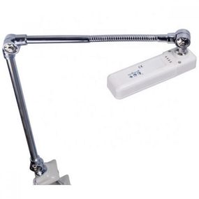 Світильник - лампа для промислових швейних машин ZHT LED 98TS (7W) 40 діодів на струбціні, з вилкою (6514)