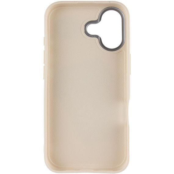 Чохол TPU Leather Toys для Apple iPhone 16 (6.1") Coffee / Sand | Зображення 2