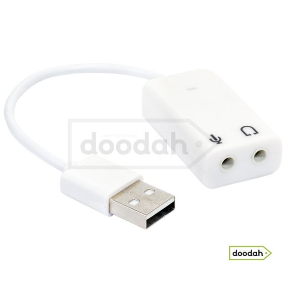 Зовнішня звукова карта USB Sienoc 5FTP - зі шнуром