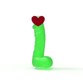Крафтовое мыло-член с присоской Pure Bliss MINI Green, натуральное Sex Aura