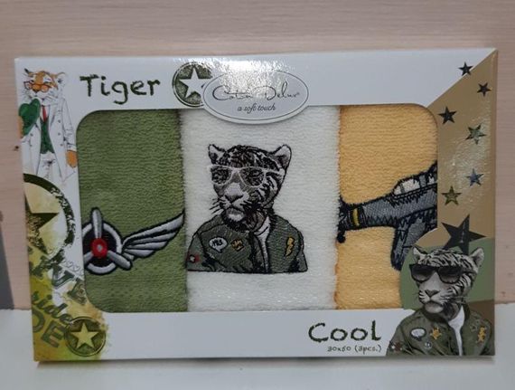 Набір рушників Nilteks 127864 Туреччина 50*30  Махра Різні кольори