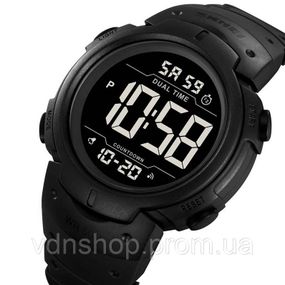 Чоловічі водонепроникні спортивні наручні годинники skmei SKMEI 2304BKBK, Фірмові спортивні годинники FH-40