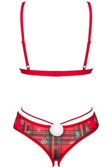 Комплект Obsessive Ms Merrilo set Червоний M/L | Зображення 3