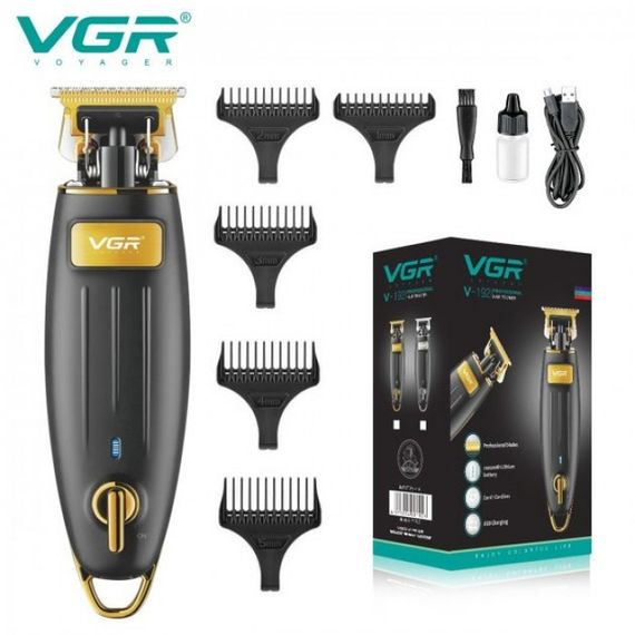 Комплект VGR 2 в 1 V-197 - Професійна акумуляторна машинка для стрижки волосся та тример (46250-V-197&995_839) | Зображення 3