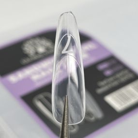 Верхние формы "Сендвич овал" Global Fashion Sandwich Dual Nail Form 240шт в боксе