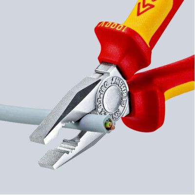 Плоскогубцы KNIPEX комбинированные диэлектрические VDE (03 06 160) | Зображення 8