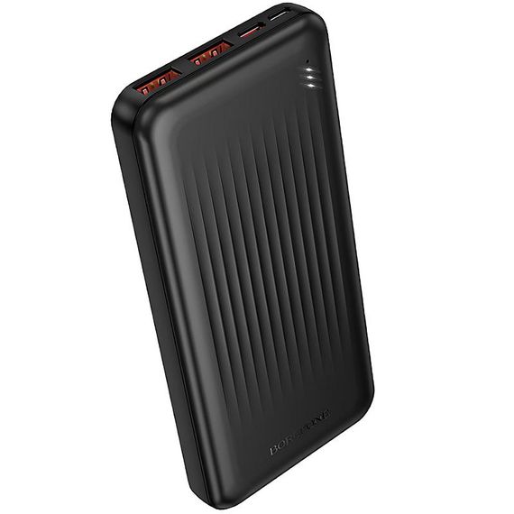 Портативний ЗП Power Bank Borofone BJ80 Clever 22.5W+PD20W 10000 mAh Black | Зображення 1