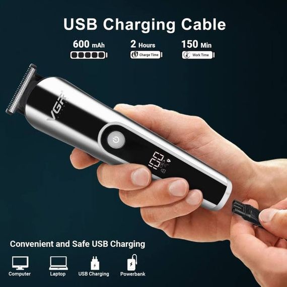 Машинки для стрижки професійні машини, Багатофункціональний тример для стрижки волосся і тіла ZX-38 | Зображення 8