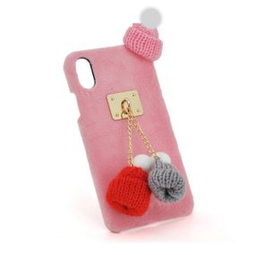 Накладка Пушистая Шапки iPhone 6/6s