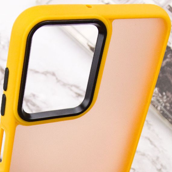 Чохол TPU+PC Lyon Frosted для Motorola Moto G23 Orange | Зображення 4