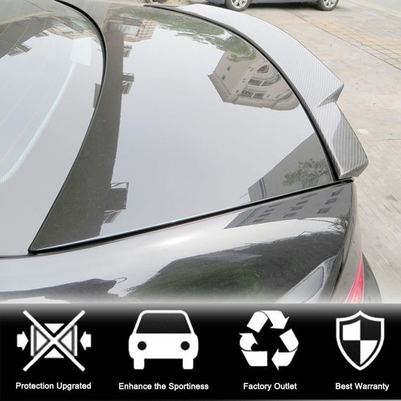 Спойлер SD V4 (Карбон) для Mercedes C-class W204 2007-2015 гг | Зображення 1