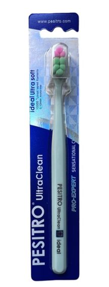 Зубна щітка Pesitro 10680 UltraClean Ideal зелена