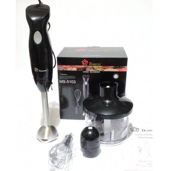 Кухонный блендер для овощей, Кухонный погружной блендер с насадками для детского пюре CW-79 | Зображення 2