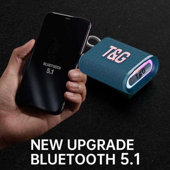 Bluetooth-колонка TG396. Колір: синій | Зображення 2